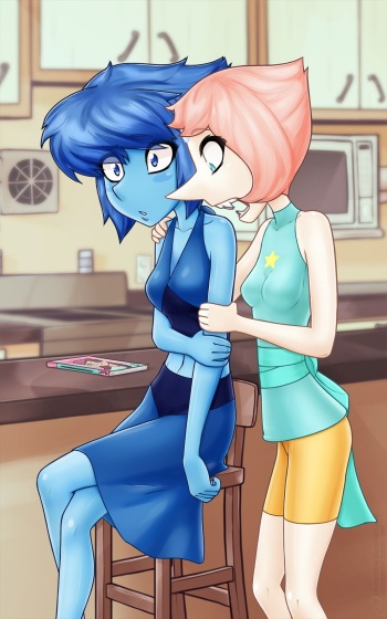 (Slackerburst) Pearl X Lapis cover