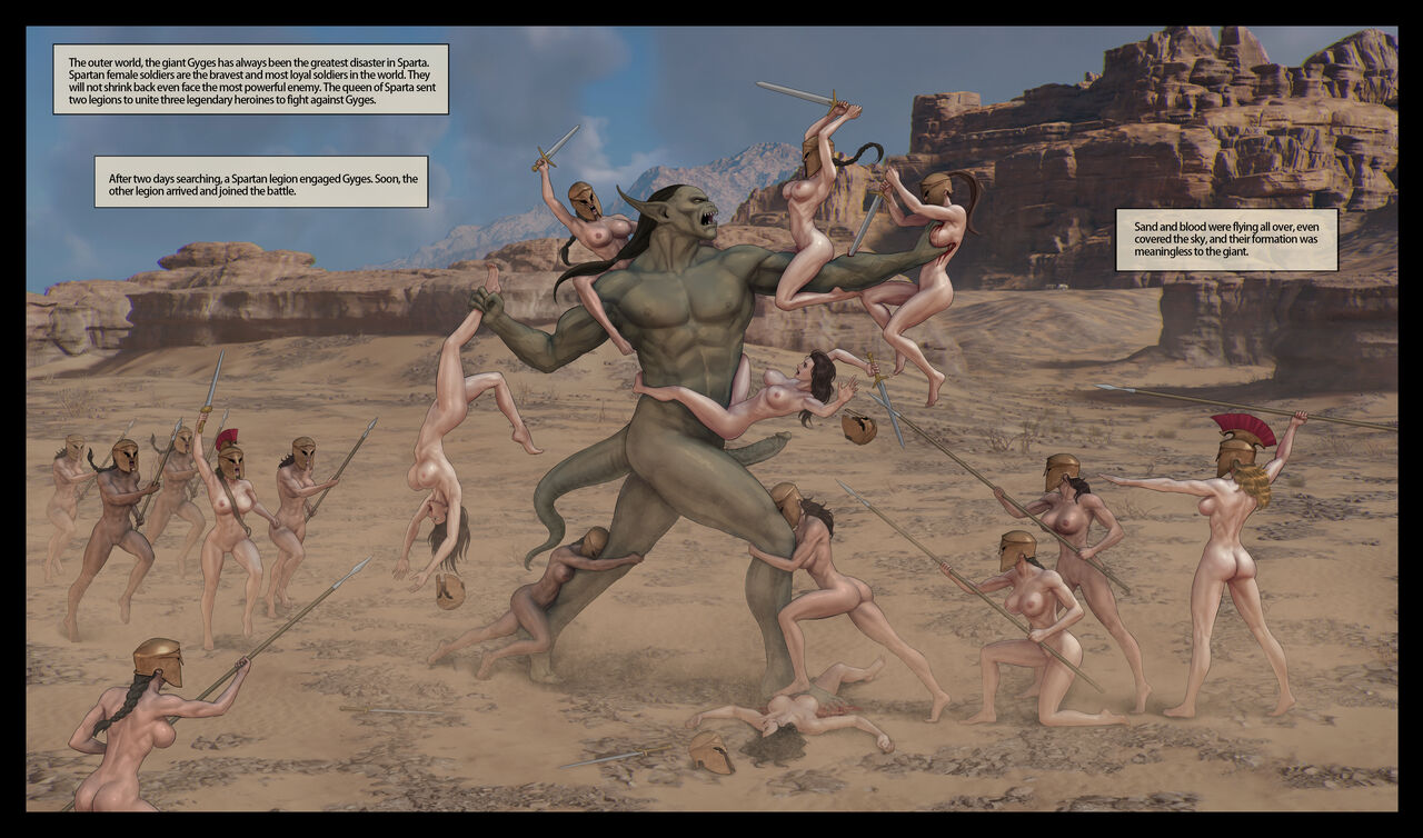 Spartan Female war 10p page 1 full