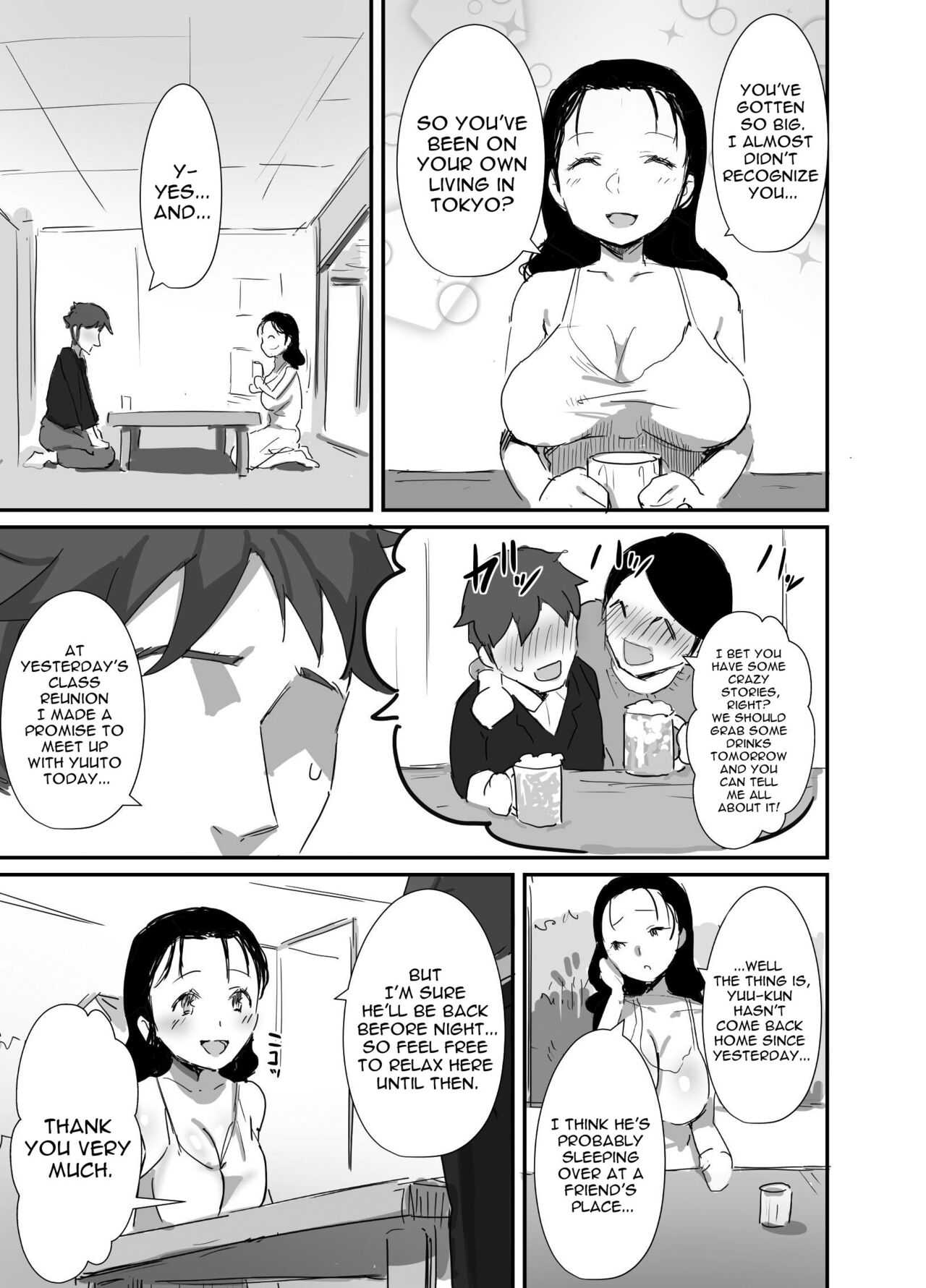 Natsu to Oba-san 2 | Summer With An Older Woman 2 page 5 full
