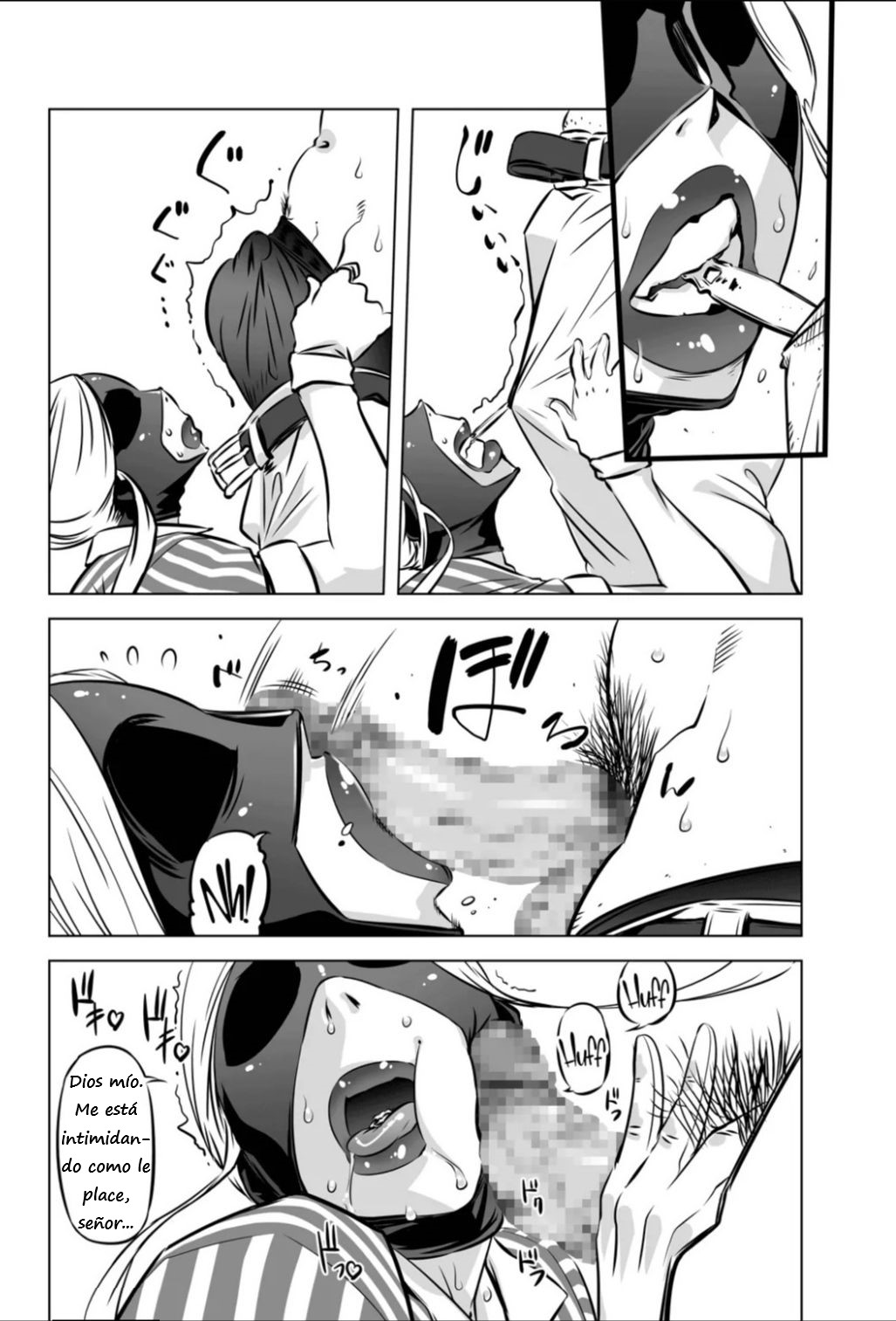 Zentou Mask Seiyoku Slave Hitozuma 〇〇-san 2  | Esposa esclava sexual con máscara facial completa, 〇〇-san 2 page 7 full