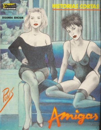 [Alfredo Pons] Amigas [Spanish] cover