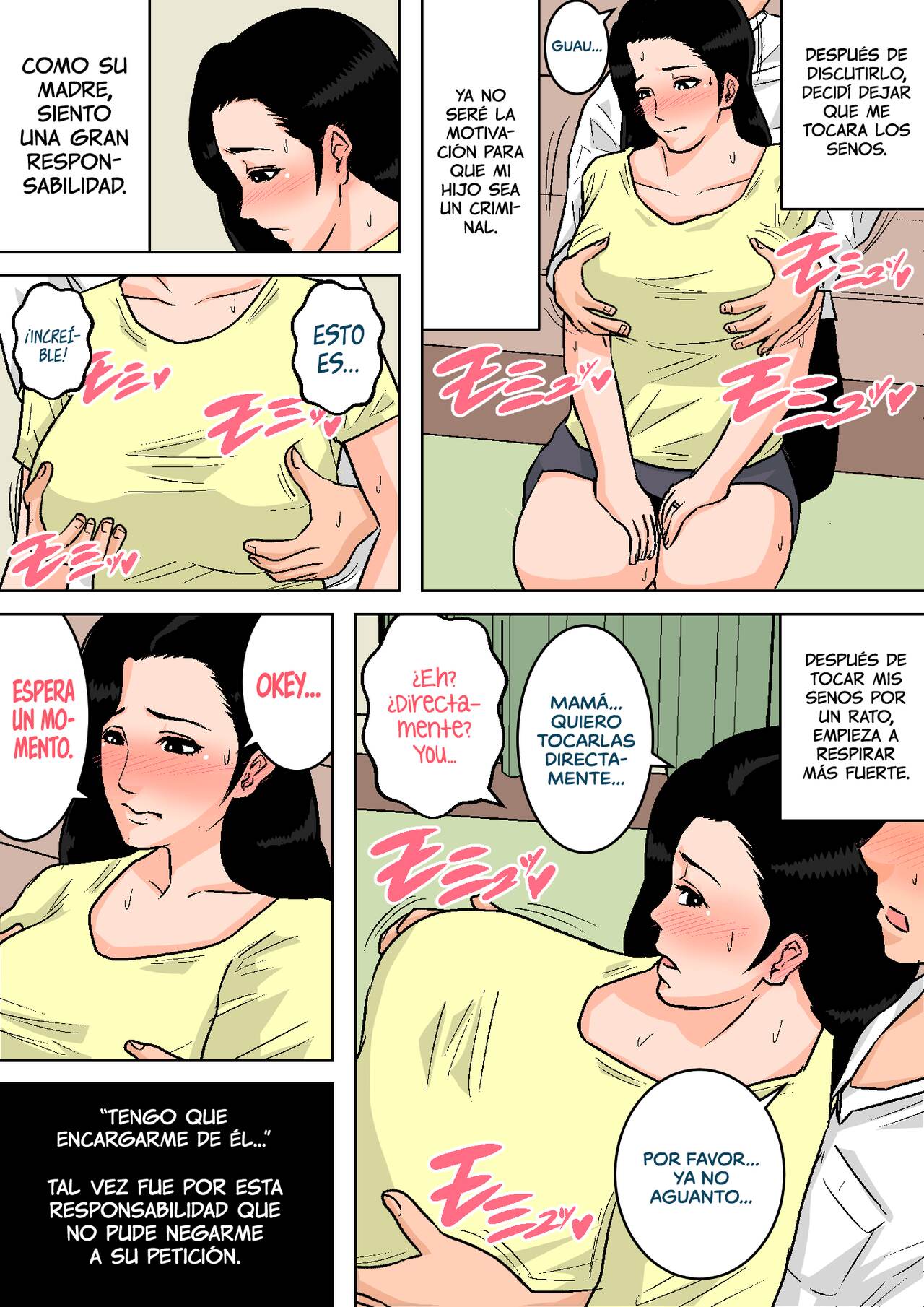Okaa-san no Oppai wa Momitai Houdai! ~Tamattara Dashite Ageru kara~ │ ¡Jugando con las tetas de mamá! ~Ayudándolo a venirse cuando lo necesite~ page 11 full