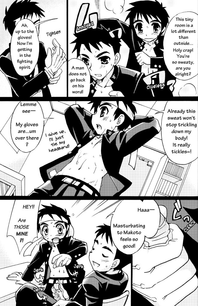 Tachibana Momoya   Cheer Boy - Under the Blazing Sun page 5 full