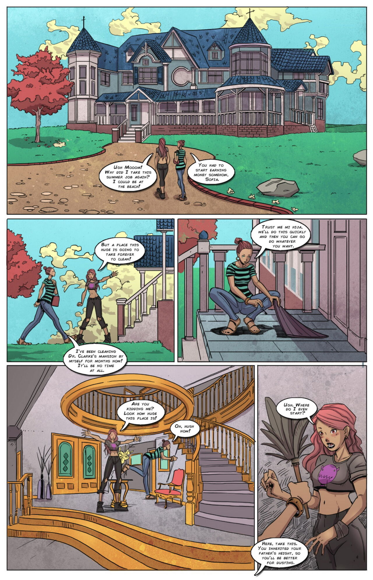 BotComics - Growin' Clean page 3 full