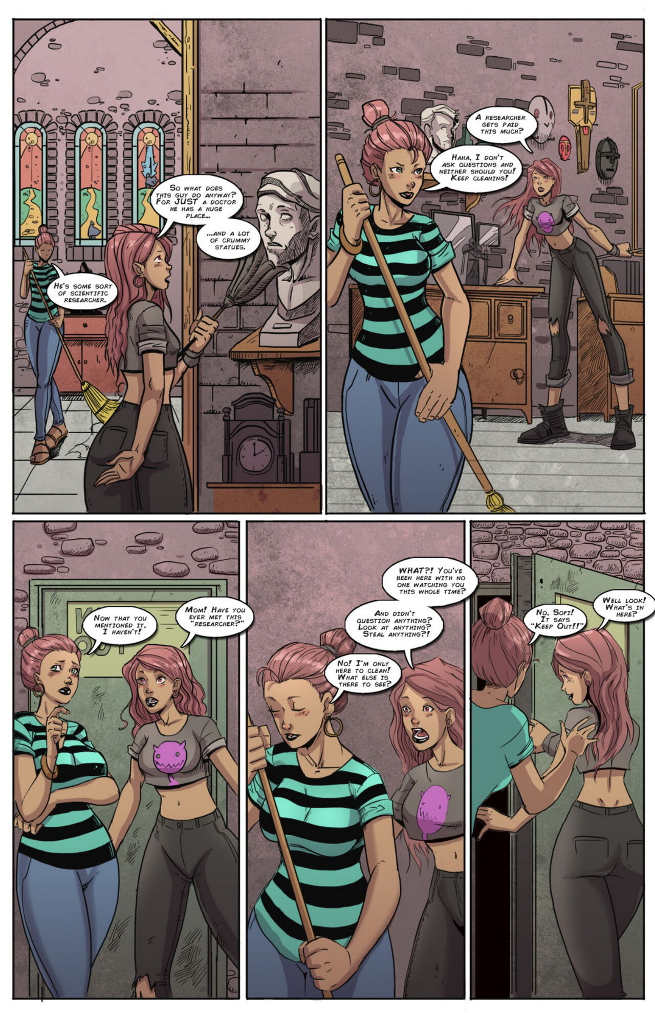 BotComics - Growin' Clean page 4 full