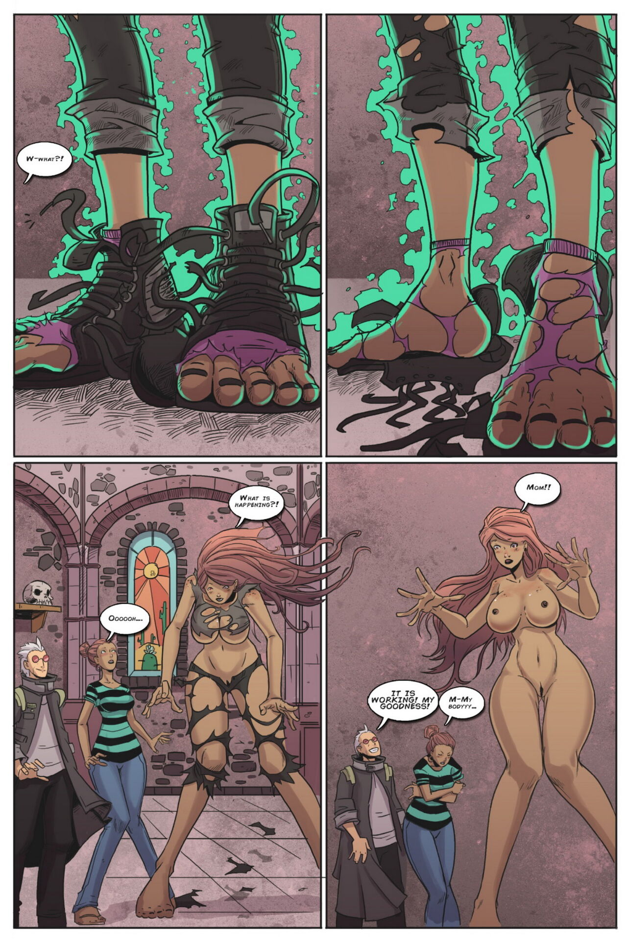 BotComics - Growin' Clean page 7 full