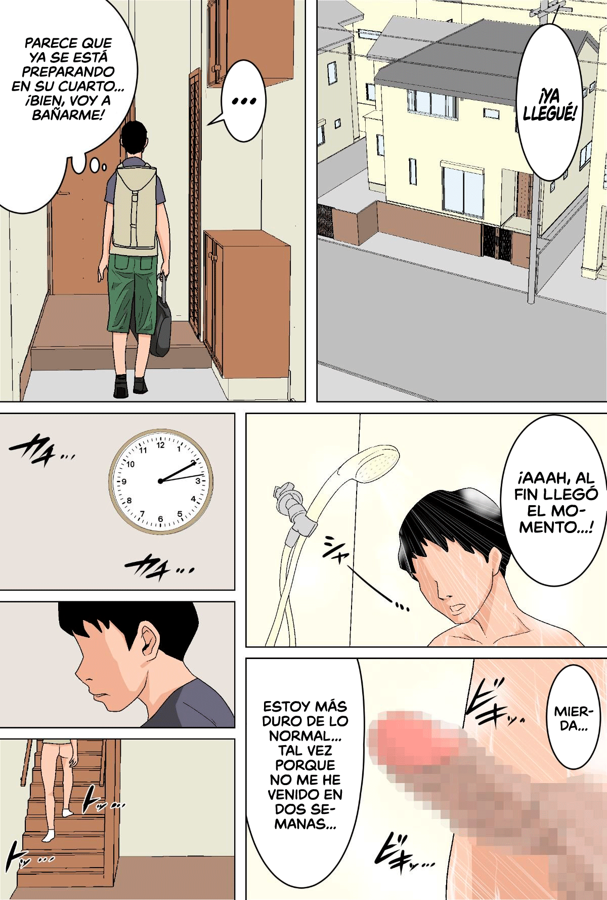 Mainichi Okaa-san de Seiyoku Shori! Onaho Gawari no Hahaoya ni Tairyou Nakadashi Hen │ ¡¡Aliviando mi apetito sexual con mamá todos los días!! ~Llenar de leche a mamá en lugar de a un juguete~ page 12 full