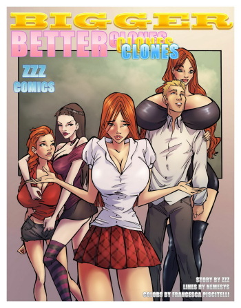 ZZZ Comics - Bigger Better Clones (English) cover