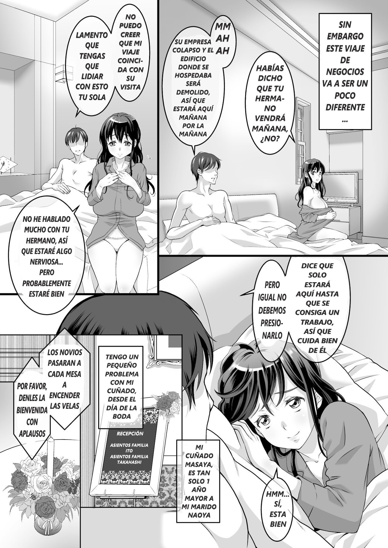 Otto no Shucchou-juu Nigate na Gikei to Futarikiri ~Zenpen~ page 7 full