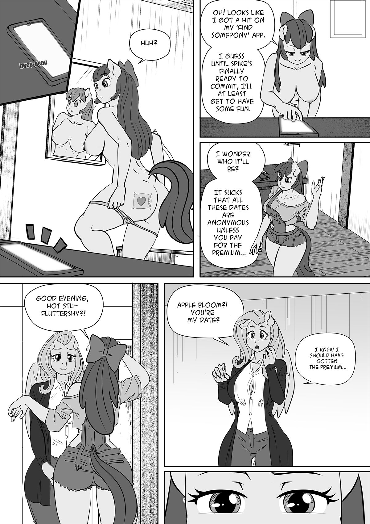 Lustful Diamond - Blind Date page 1 full