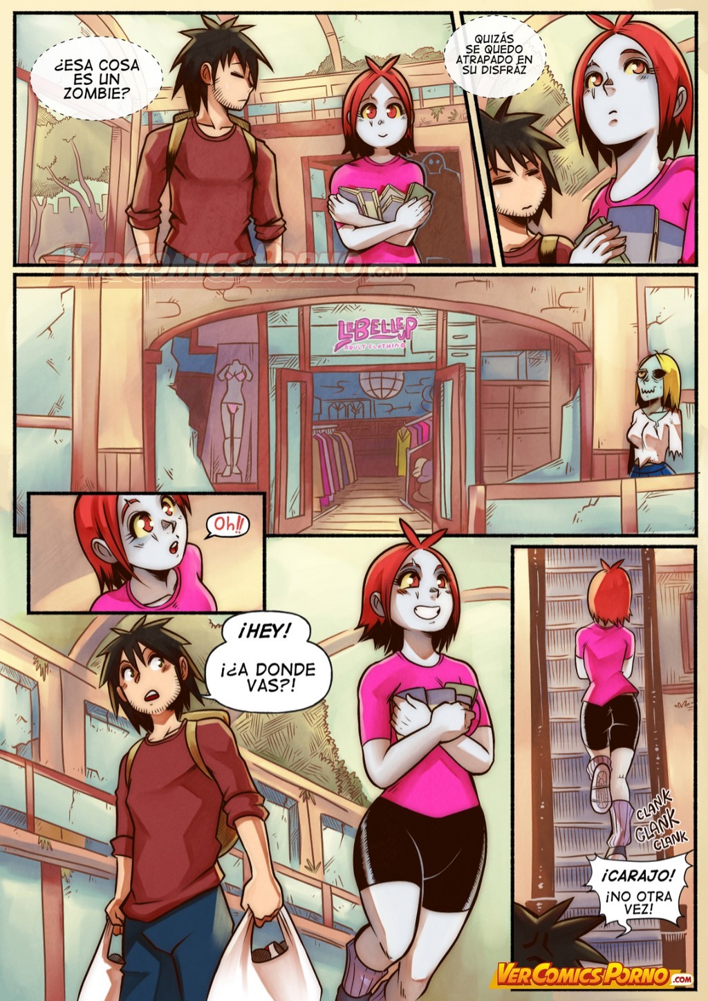 Cherry Road 3 - De Compras con un Zombie page 12 full
