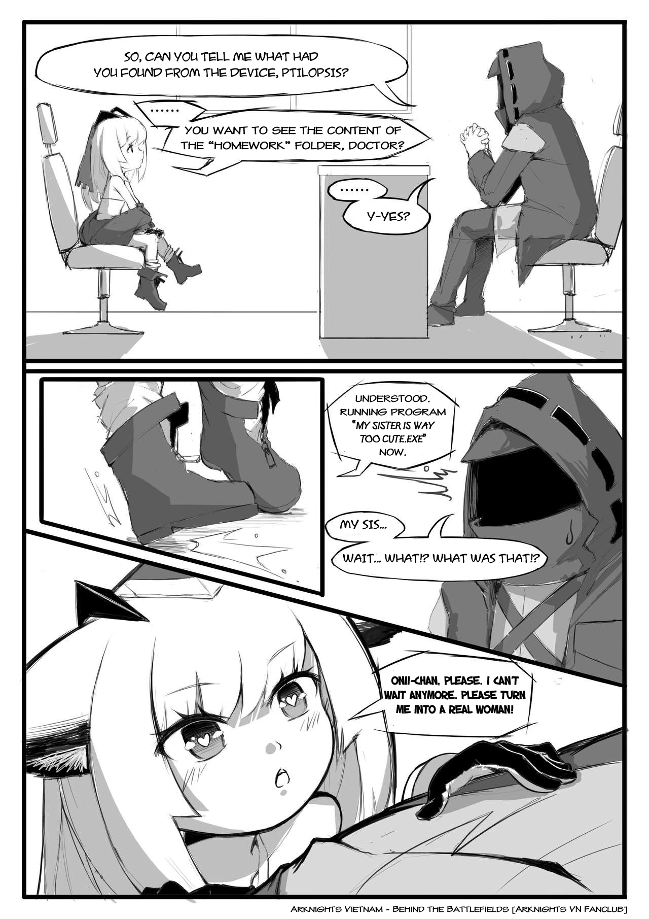 The Story Where Ptilopsis Becomes A Very Little Girl page 11 full