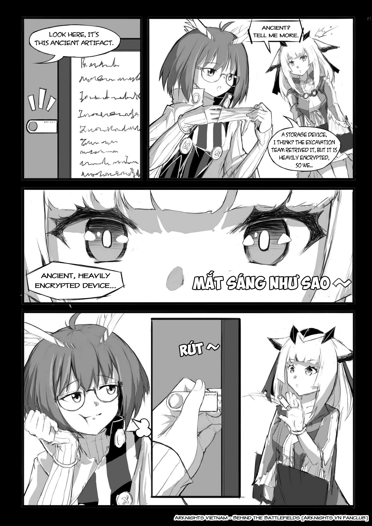 The Story Where Ptilopsis Becomes A Very Little Girl page 3 full