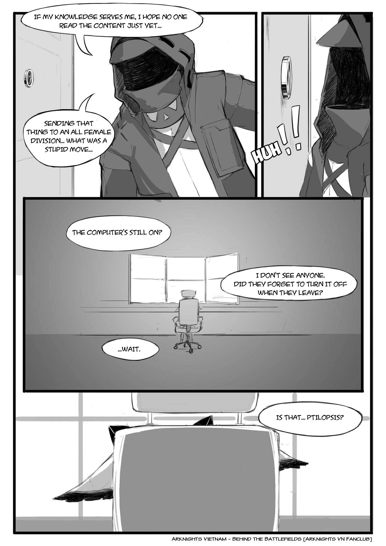 The Story Where Ptilopsis Becomes A Very Little Girl page 8 full