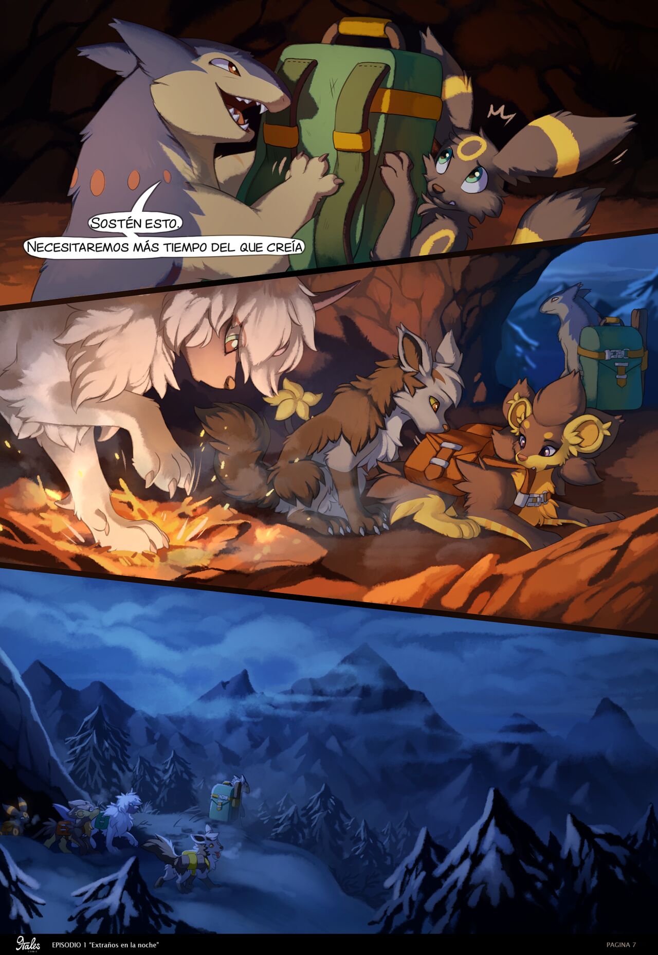 9Tales  Episodio 1 - Extraños en la Noche page 8 full