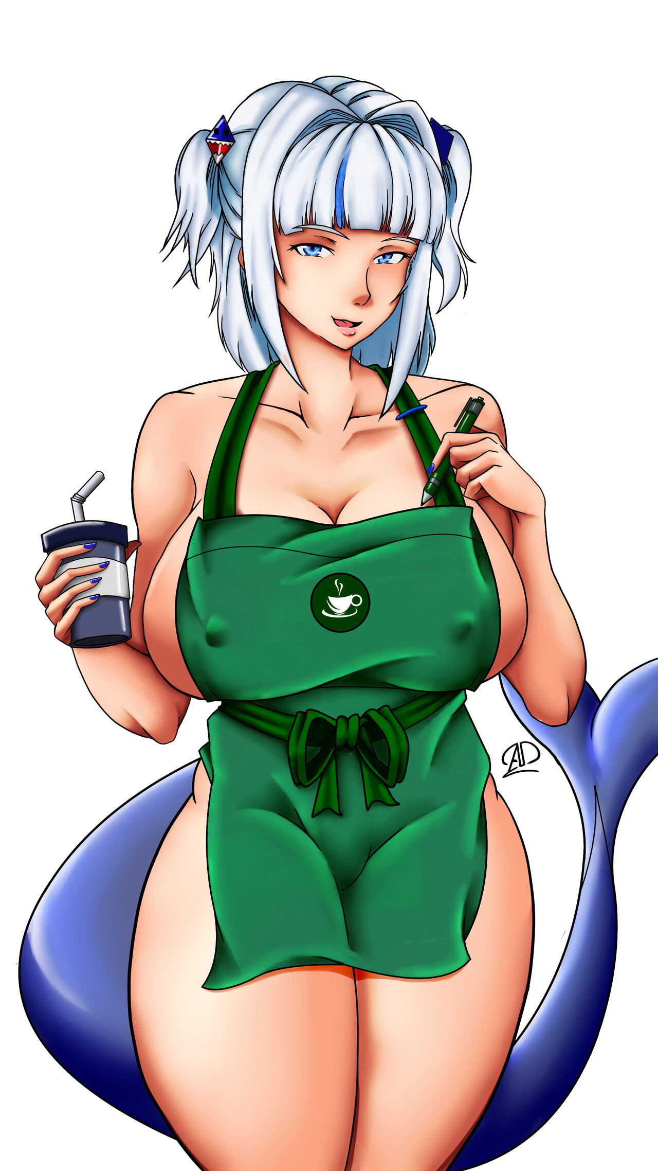 Gawr Gura Milk Cafe page 9 full