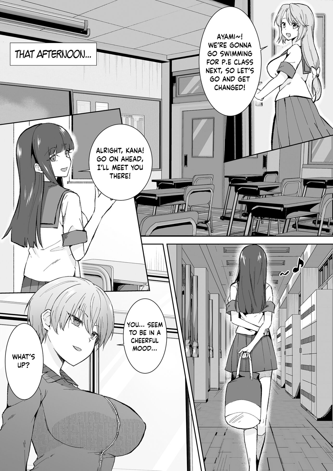 Schoolgirl Infiltration Report ~A Criminal Possessing Girls~ page 11 full