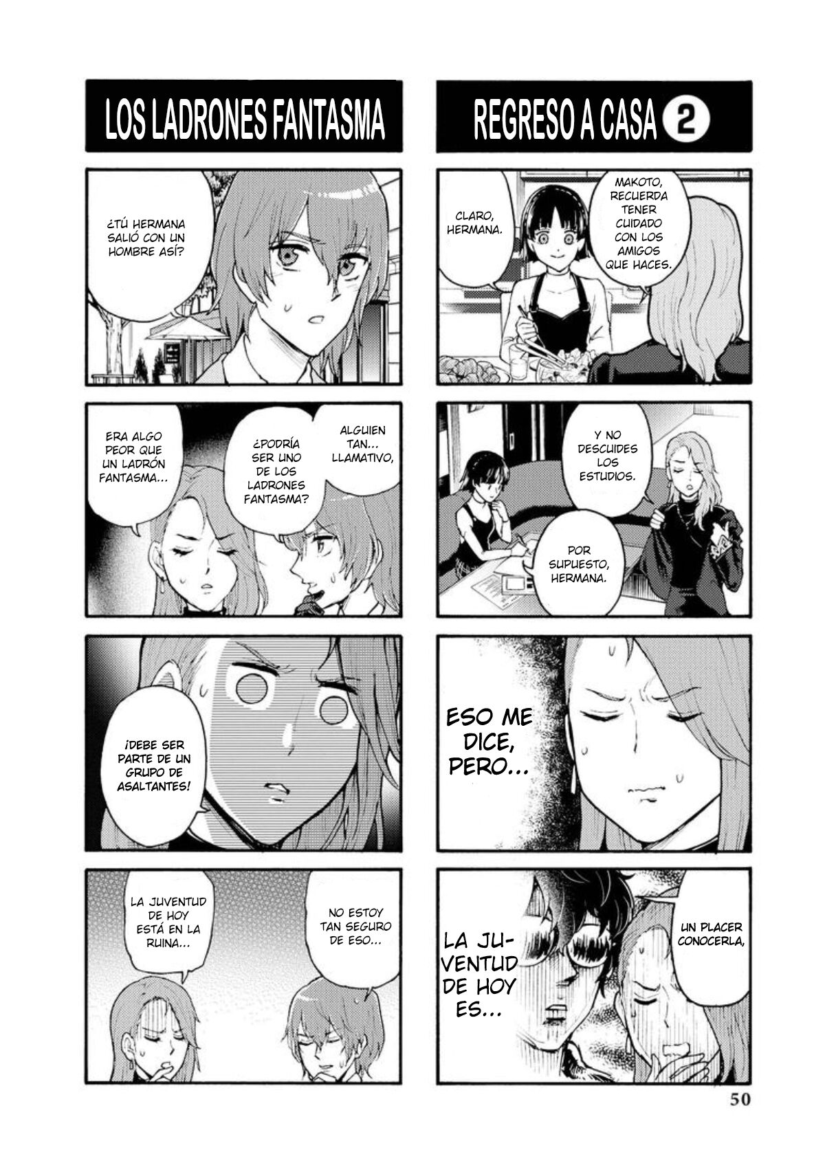 Persona 5 Dengeki Comic Anthology VOLUMEN 3 CAPÍTULO 6 page 4 full