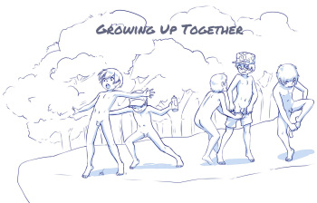 GROWING UP TOGETHER cover