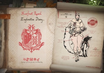 [TheKite] Hoarfrost Reach Exploration Diary (ongoing) (Monster Hunter World) [Korean] cover