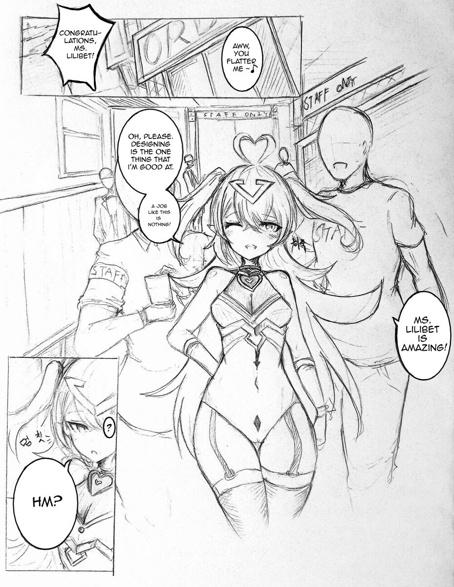 Lolibutt's Staff Party page 1 full