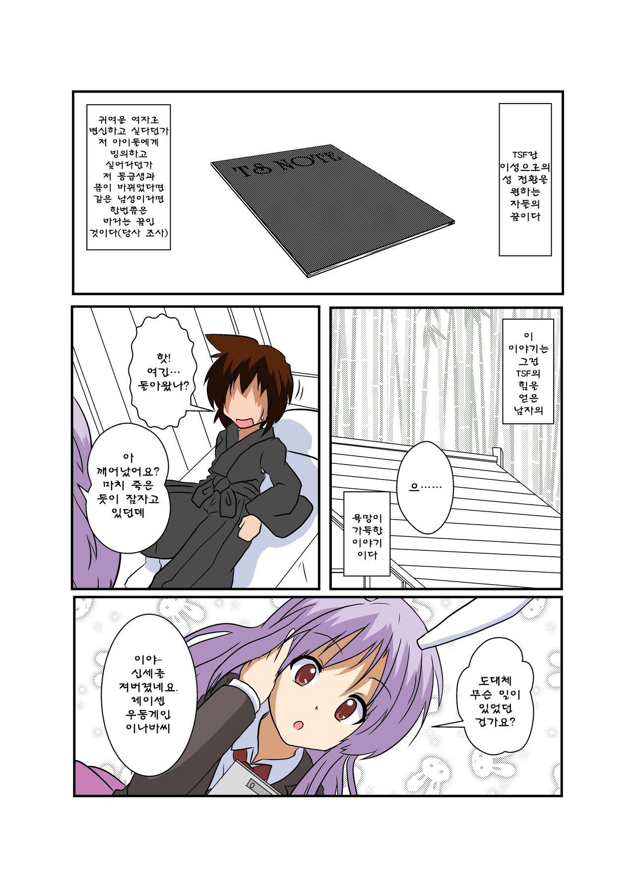 Touhou TS Monogatari ~Udonge Hen~ | 동방 TS 이야기 ~우동게편~ page 3 full