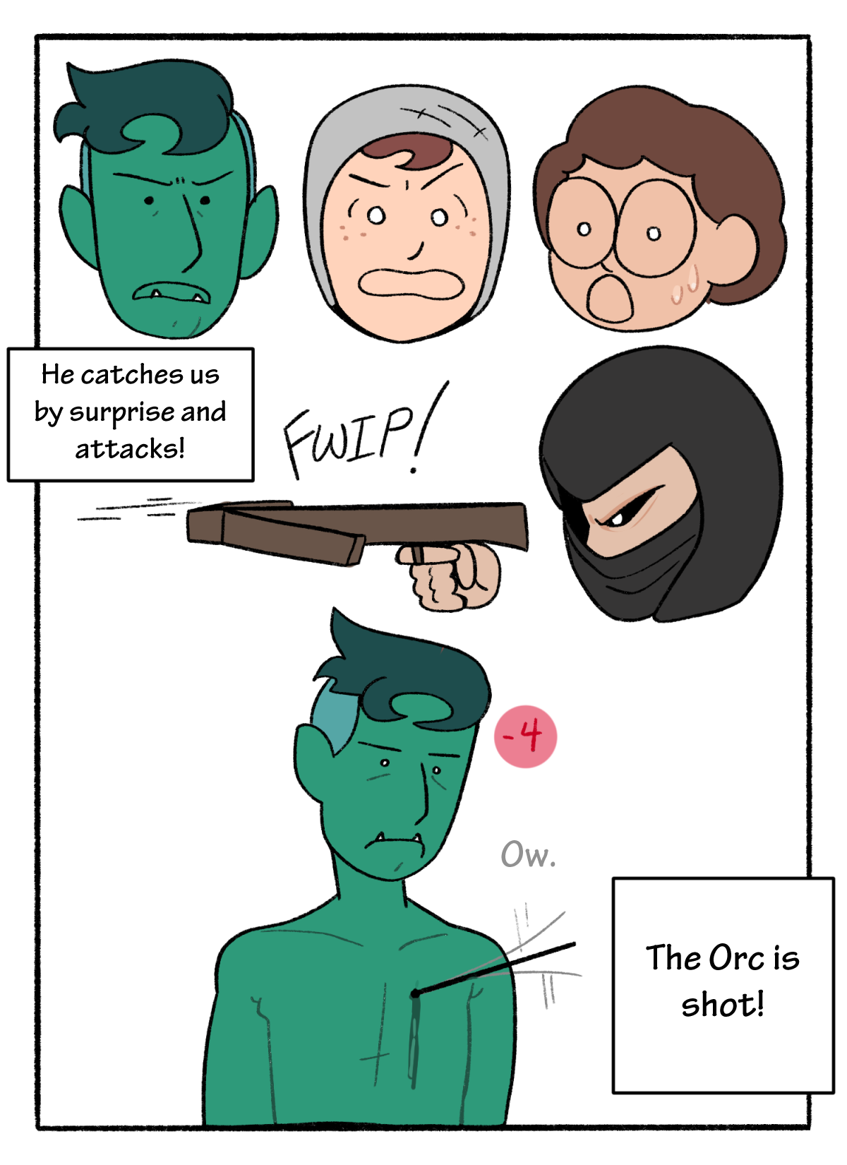 Mom! Stop Interrupting Our DnD Campaign! page 11 full