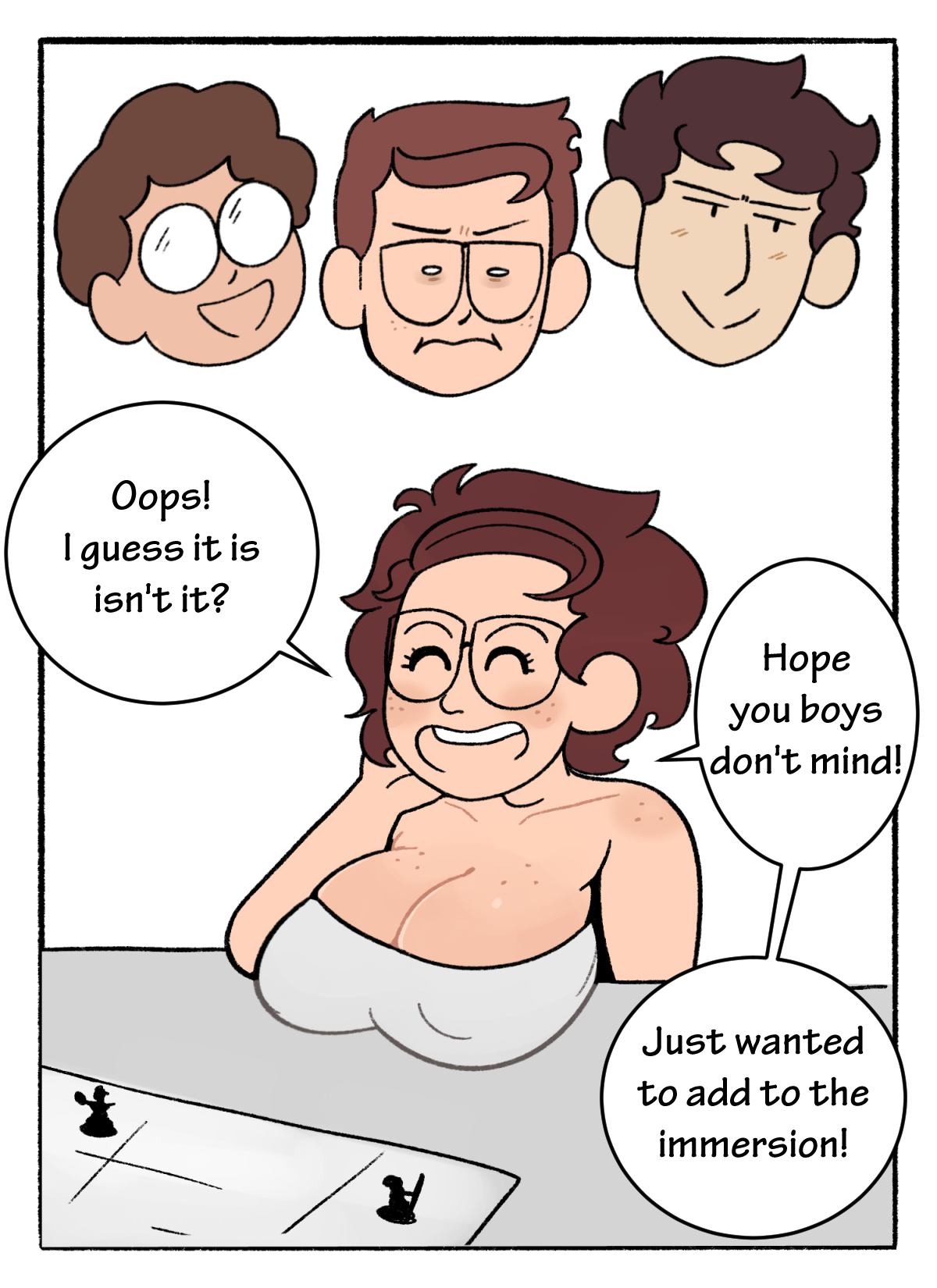 Mom! Stop Interrupting Our DnD Campaign! page 4 full