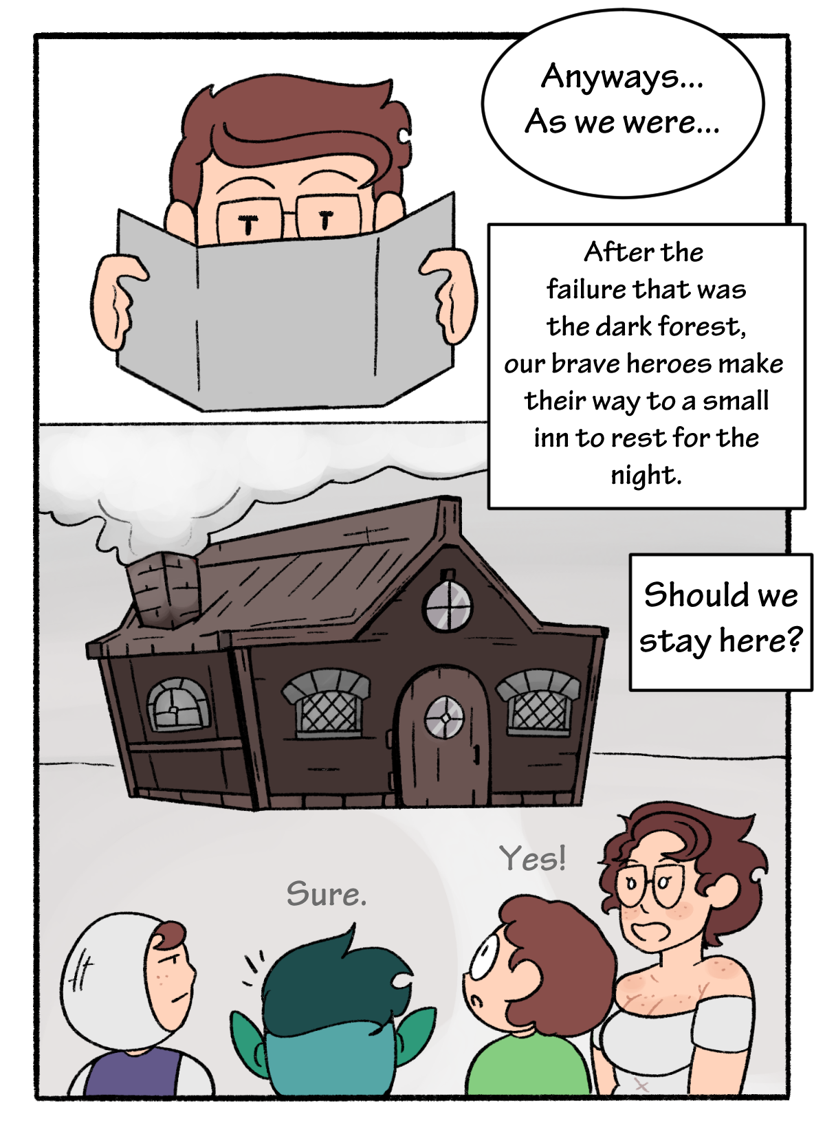 Mom! Stop Interrupting Our DnD Campaign! page 5 full