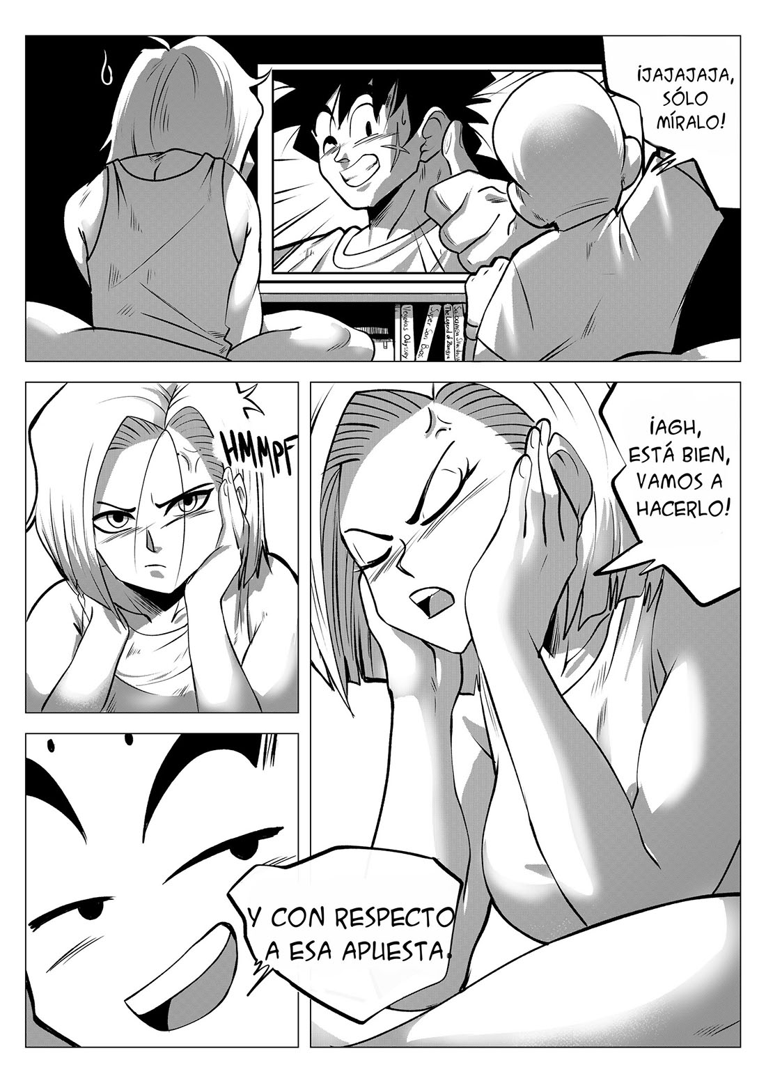 Homerun  - Dragon Ball Z page 4 full