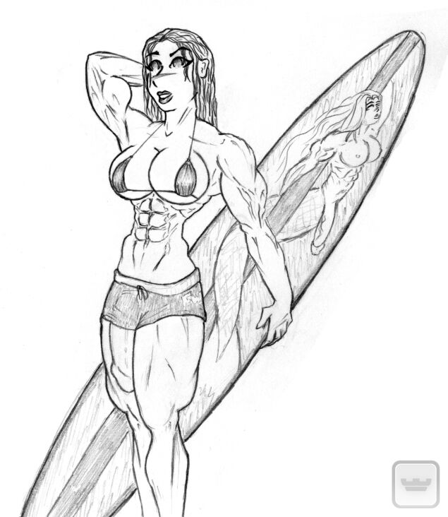 Rook errant muscle futa collection with sketches page 4 full