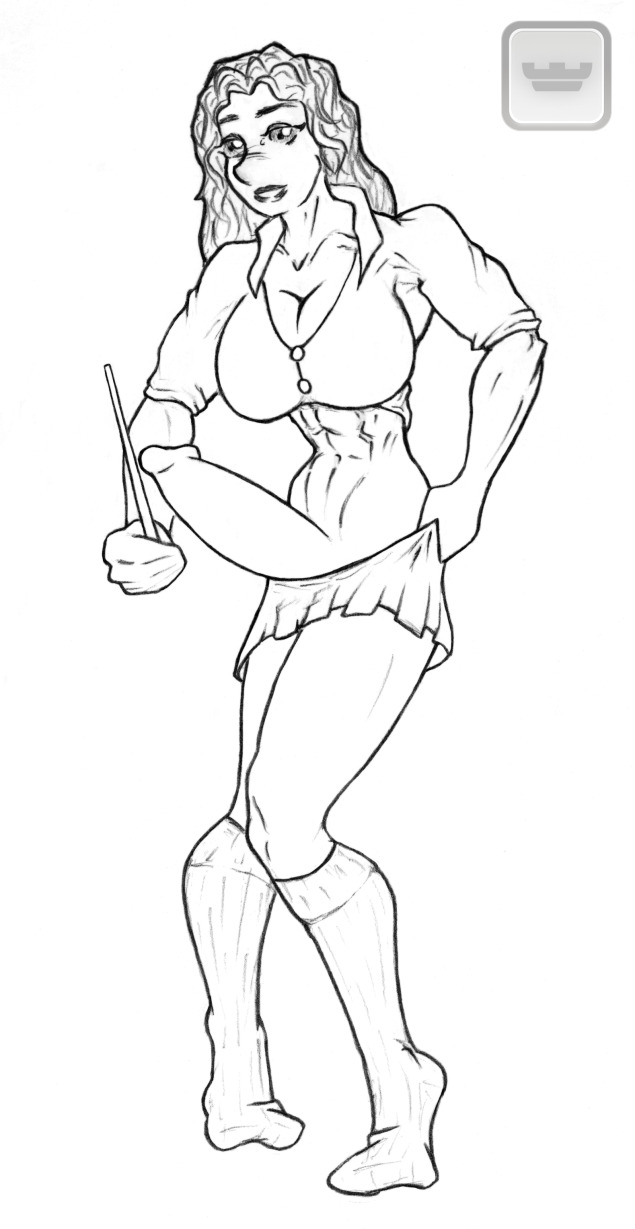 Rook errant muscle futa collection with sketches page 9 full