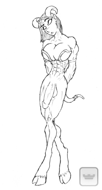 Rook errant muscle futa collection with sketches cover