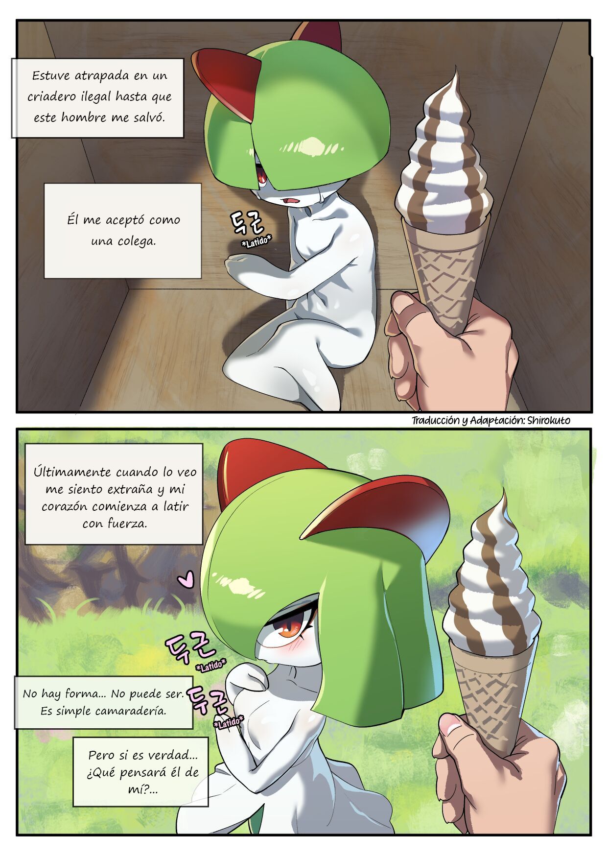 The Gardevoir that loved her trainer too much page 1 full