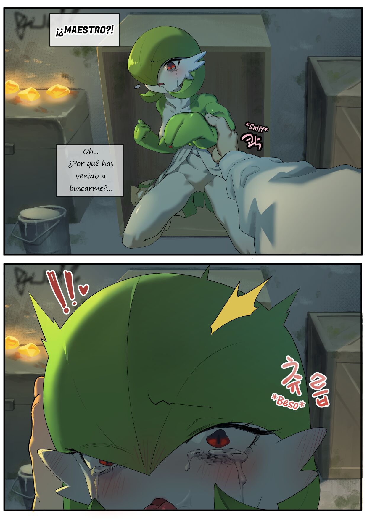 The Gardevoir that loved her trainer too much page 8 full