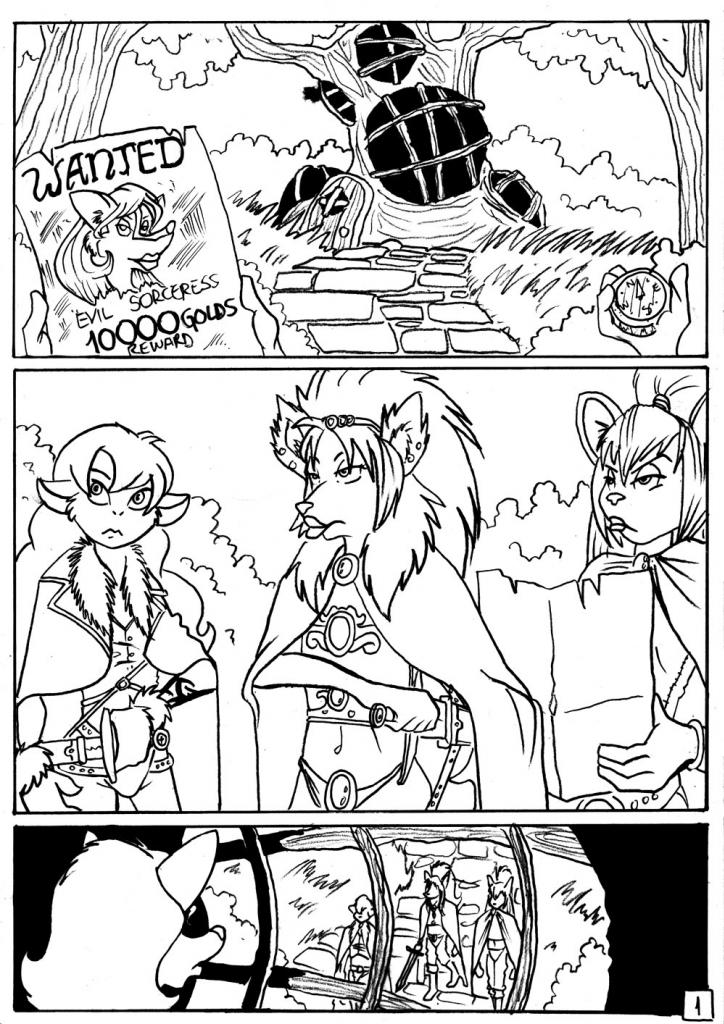Hunting for a Sorceress page 1 full