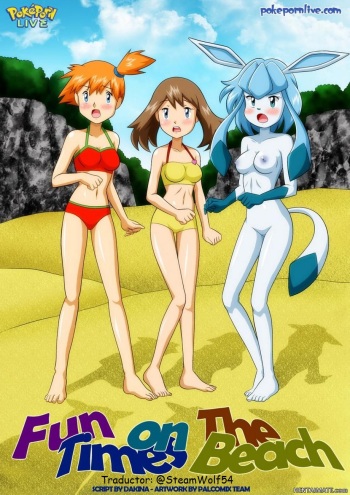 [Palcomix] Fun Times On The Beach (Spanish) [SteamWolf54] cover