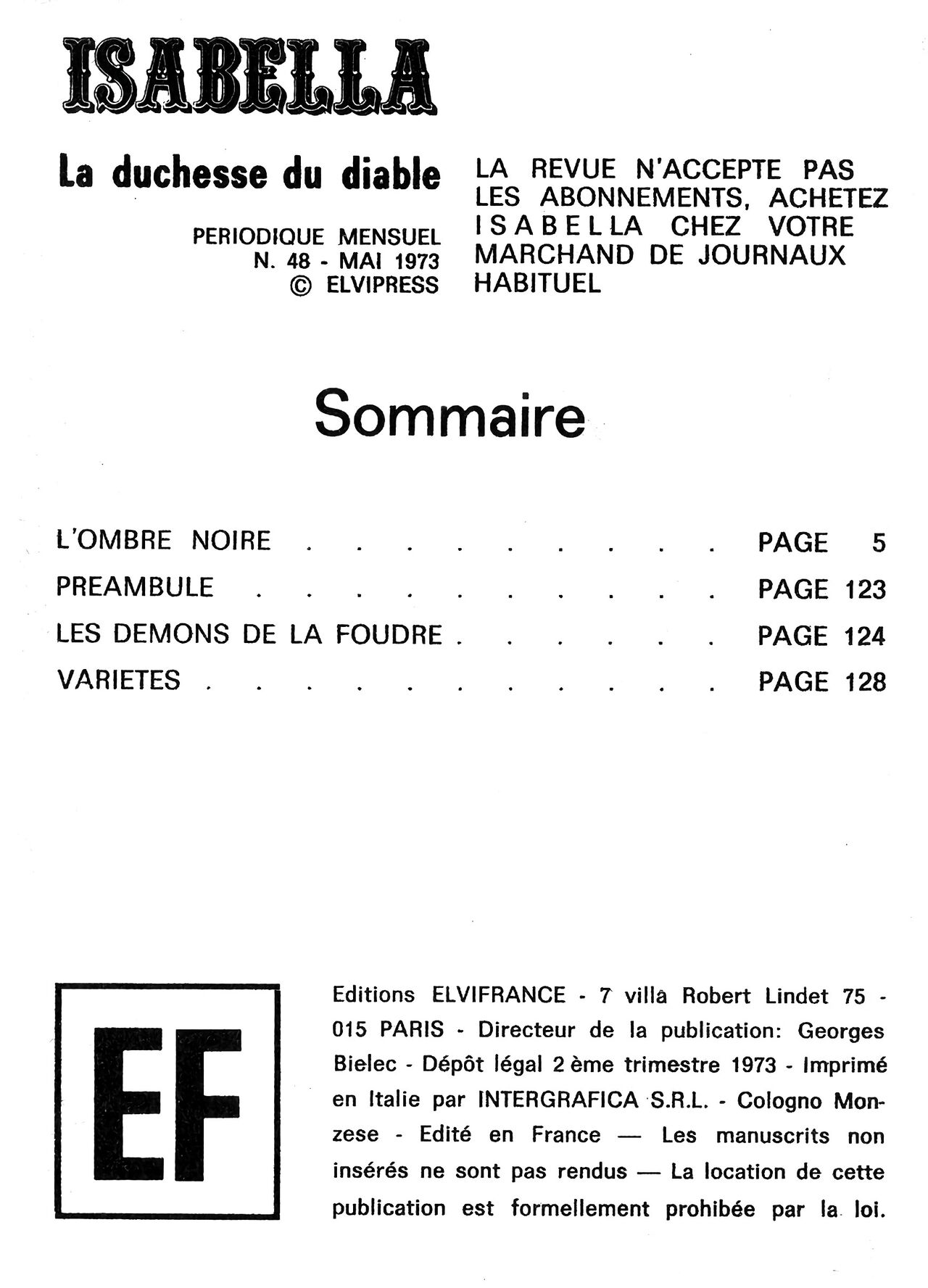 Isabella 048 - L'ombre noire page 3 full