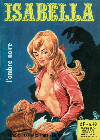 Isabella 048 - L'ombre noire [French] cover