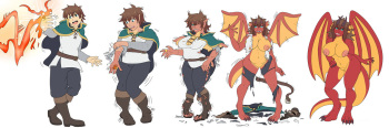 [AshWolves5] Konosuba Dragons cover