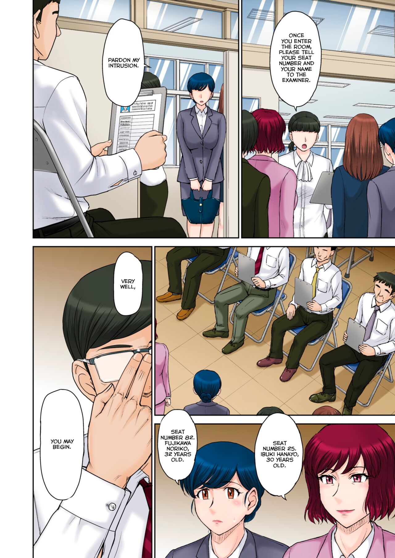 Mama-tachi no Ojuken Sensou | Moms' Exam Wars page 4 full