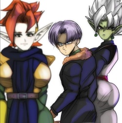 Amend: Time Patrol Trunks X Fem Zamasu
