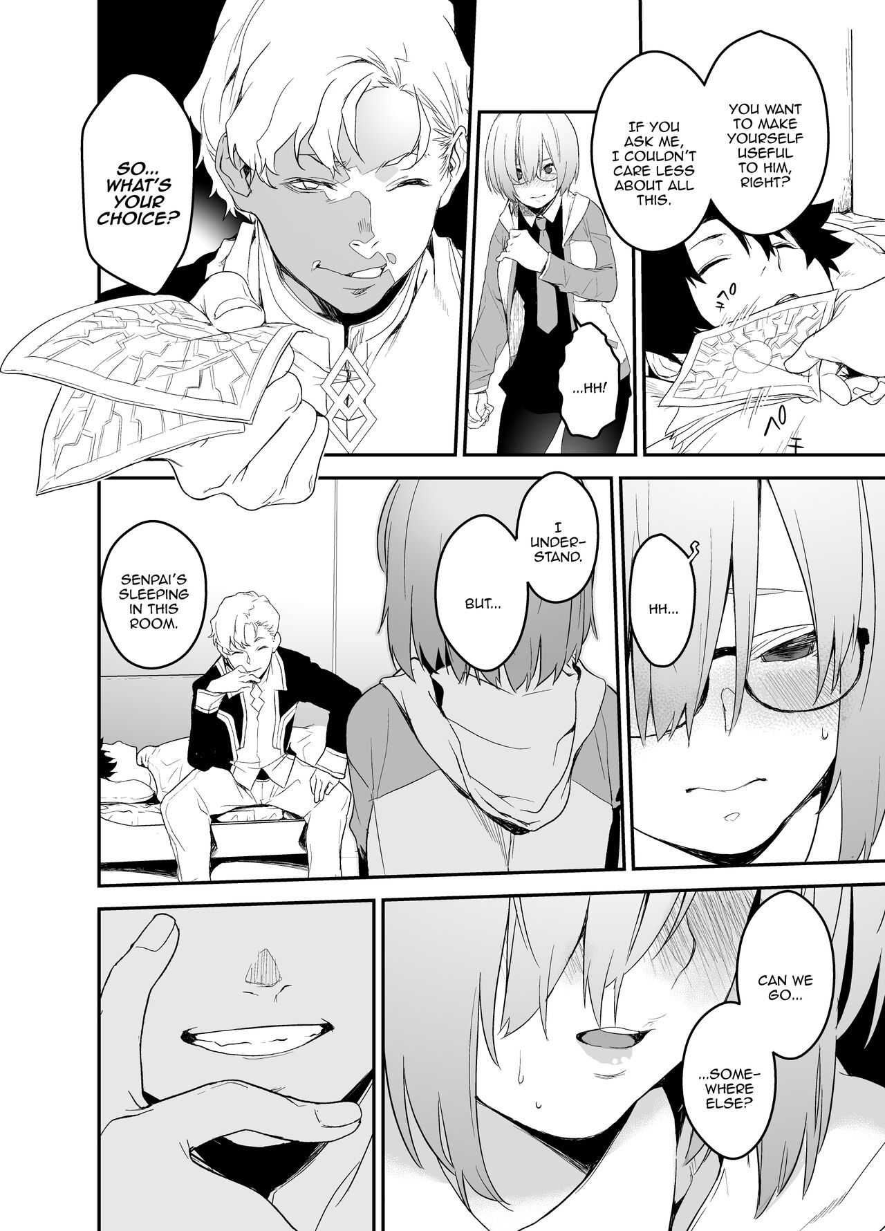 Maintenance de Senpai ga Neteiru Aida ni | While Senpai Is Asleep During Maintenance page 12 full
