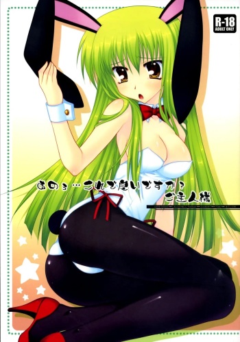 (C74) [PINK (Araiguma)] Anou... korede ii desu ka? Goshujin-sama | Hm... Is it alright, Master? (Code Geass: Lelouch of the Rebellion) [Spanish] cover