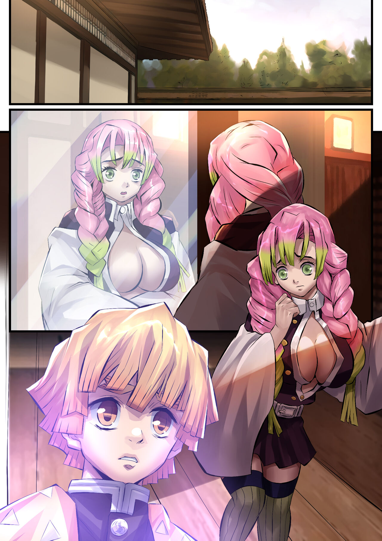 ArtofLariz: Mitsuri Swapped!? page 10 full