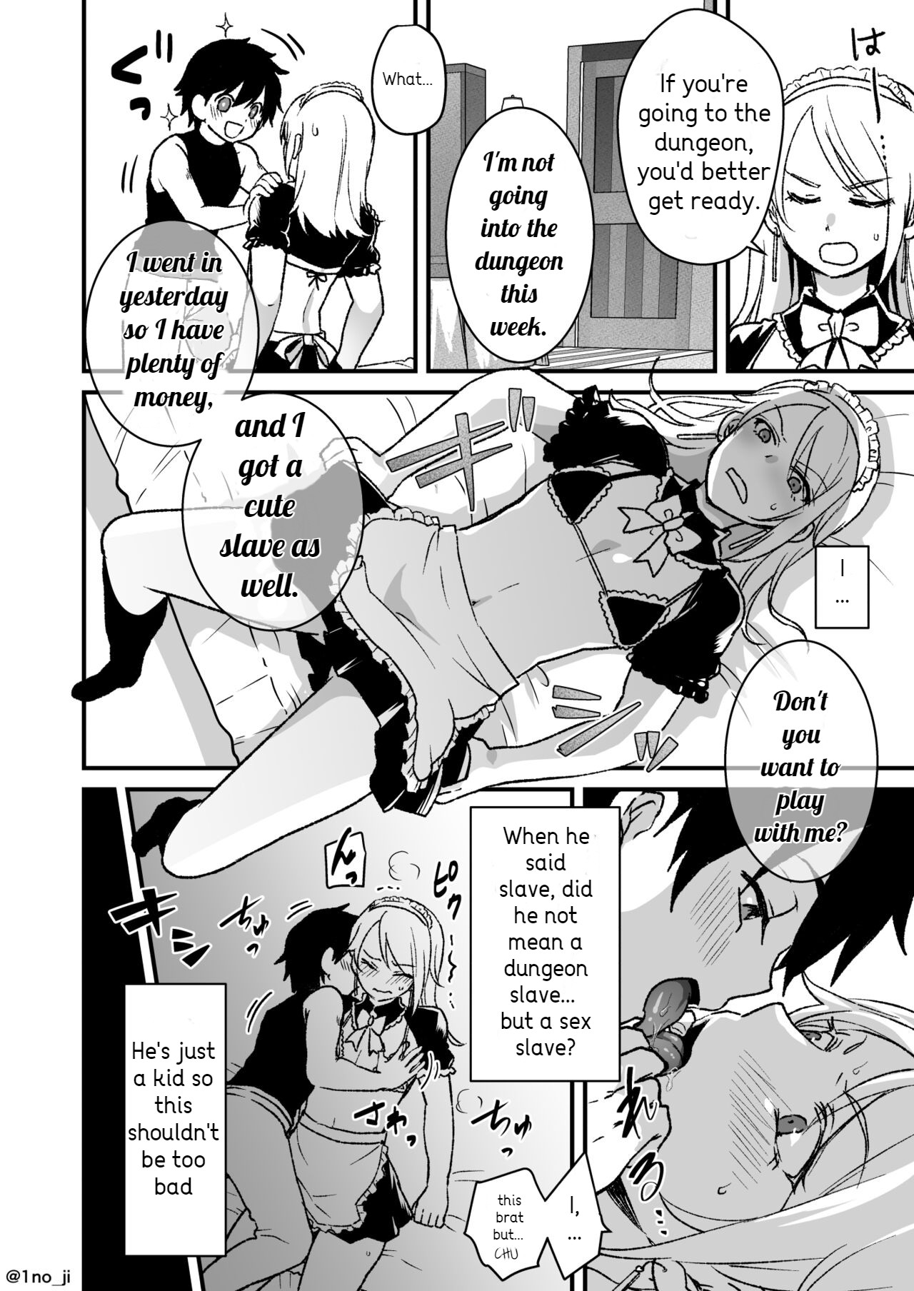 Manga of the strongest shota and the strong and beautiful Onii-san page 2 full