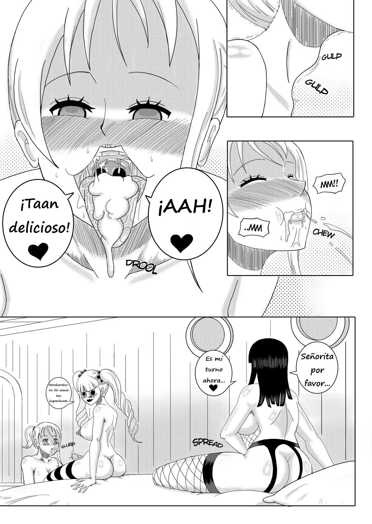 Nami & Robin: Hypnosis Pirata   Reyfollador page 10 full