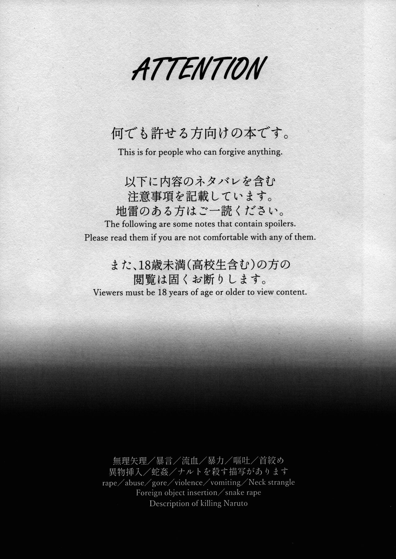Kage no katachi ni zuiugagotoshi 【tokutenzuke】 page 2 full