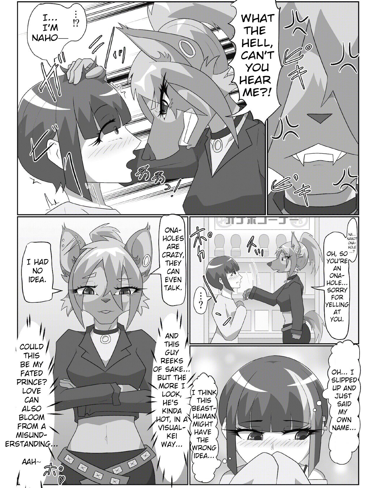 Hyena Nee-san to Onahole-chan page 11 full