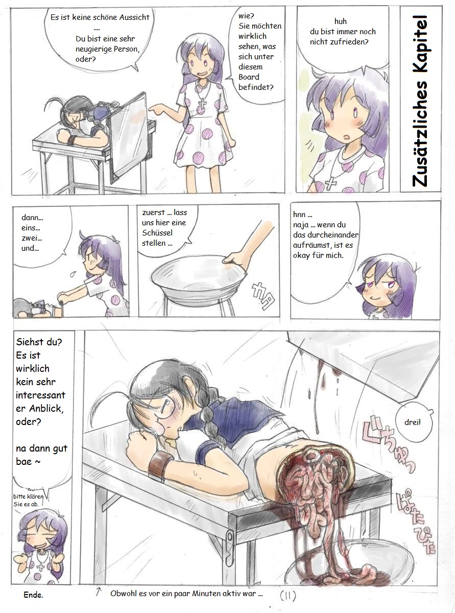 Zenjidou Ningen Setsudanki I Angstshow Schneiden des menschlichen Körpers page 11 full